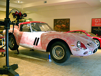 3D scanning a 1962 Ferrari 250 GTO using an ATOS 3D scanner 3D scanning a 1962 Ferrari 250 GTO using an ATOS 3D scanner