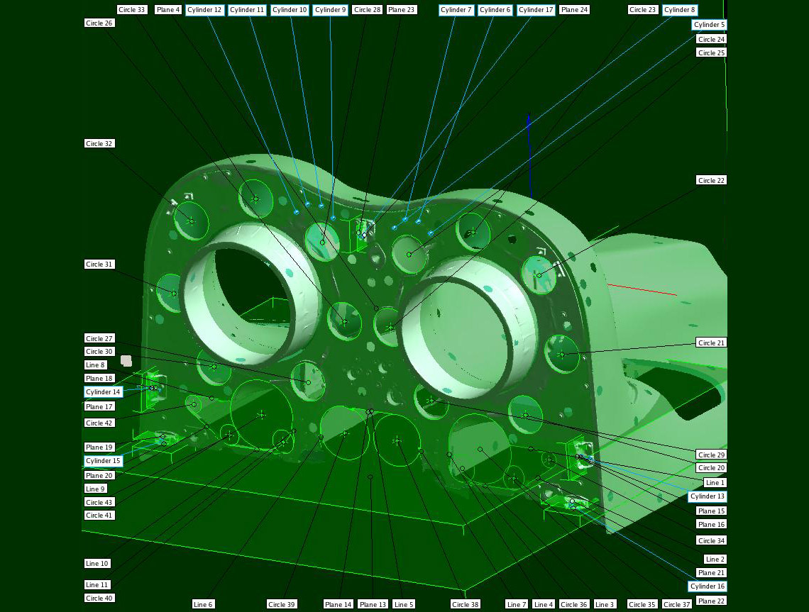 ATOS 3D scan of Sikorsky helicopter cowling. ATOS 3D scan of Sikorsky helicopter cowling.
