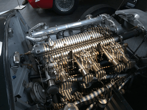 3D scanning engine of 1953 Jaguar C-Type