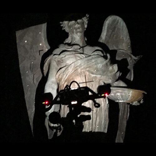 3D scanning of The Ruth Anne Dodge Memorial, also known as the Black Angel, in Council Bluffs, Iowa 3D scanning of The Ruth Anne Dodge Memorial, also known as the Black Angel, in Council Bluffs, Iowa
